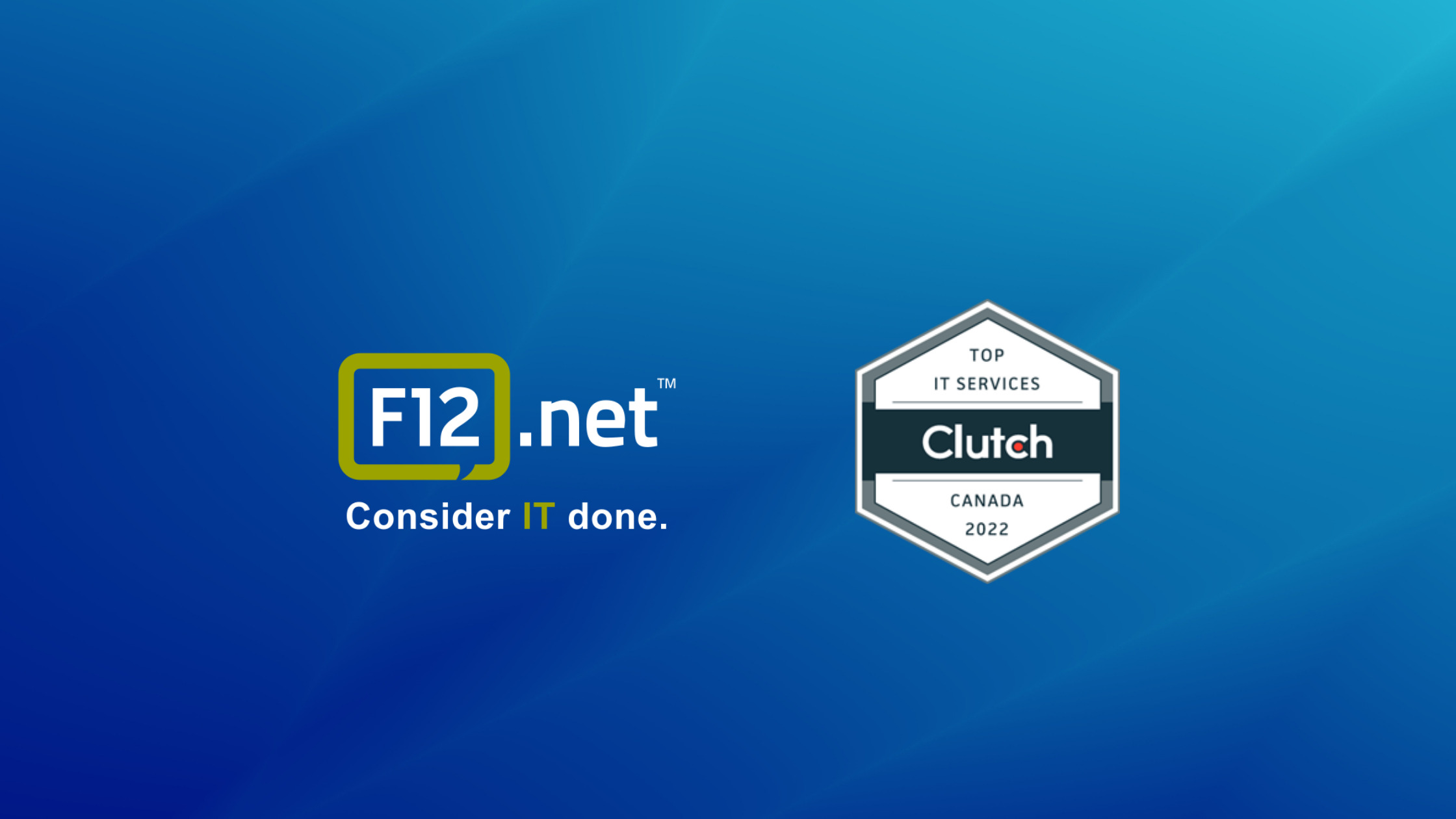 F12 and Clutch F12.net - Consider I.T. Done