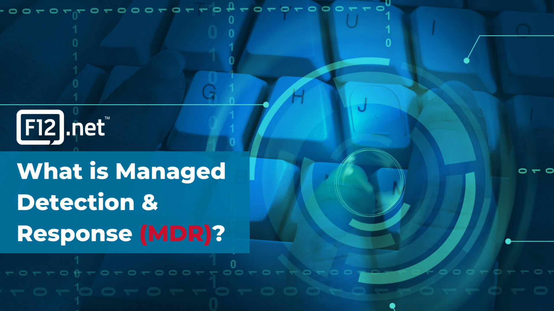 What is MDR? / What is Managed Detection and Response?