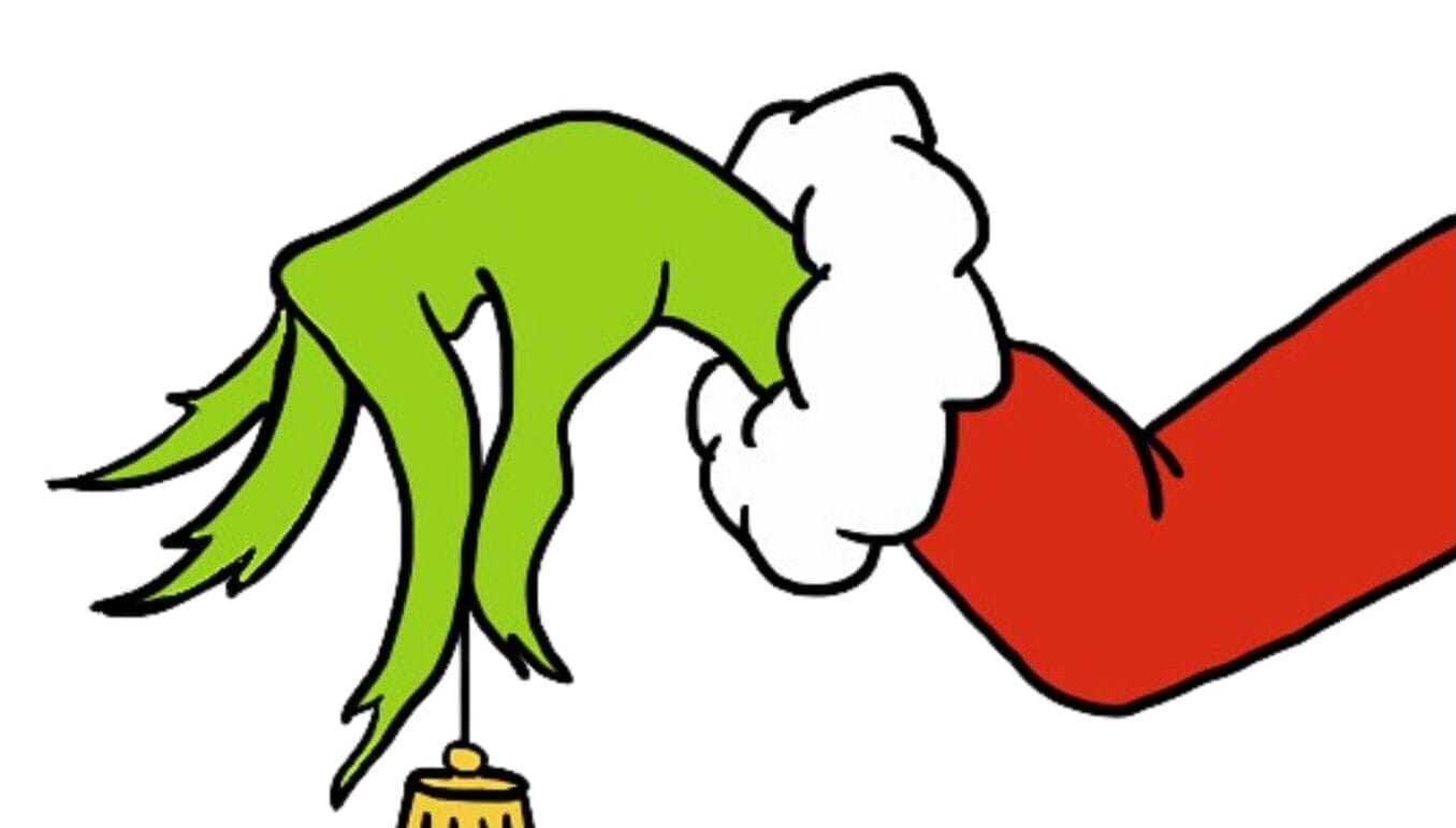12 Grinchy Scams infographic of 12 grinchy scams