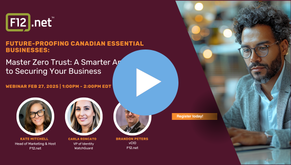 F12 Infinite Zero Trust Webinar