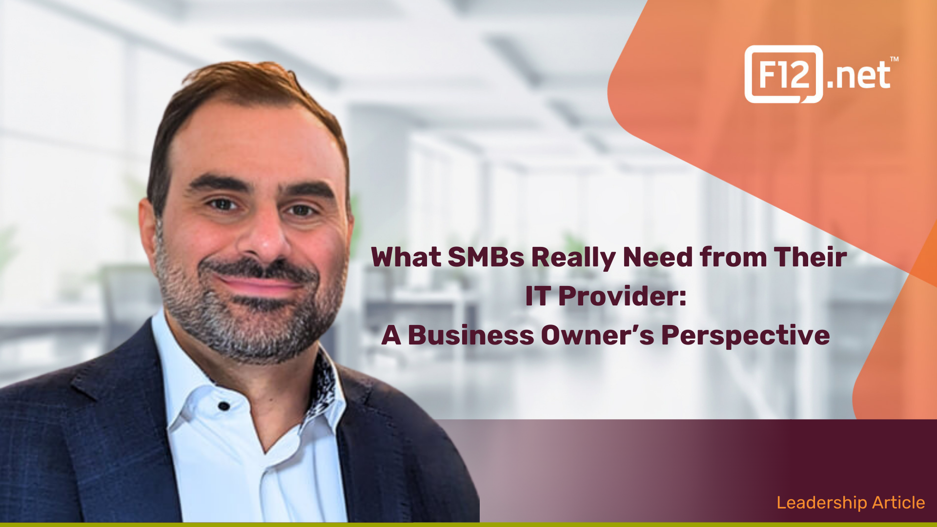 What SMBs Need from Their Managed IT Services Provider